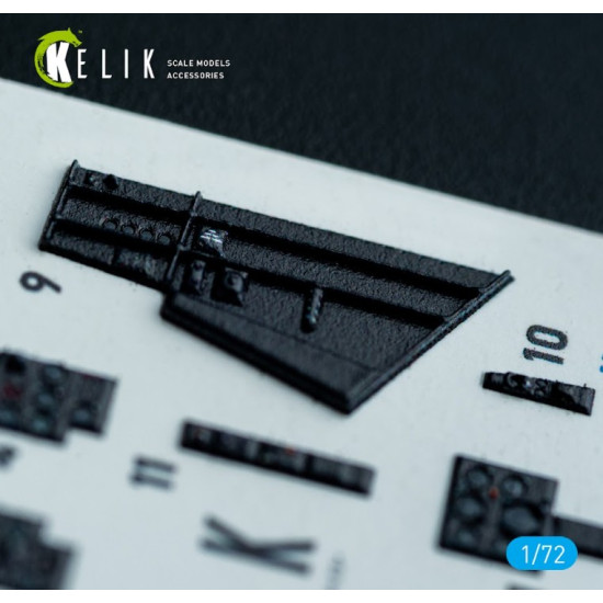 Kelik K72185 1/72 Supermarine Swift Fr 5 - Interior 3d Decals For Airfix Kit