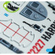 Kelik K72227 1/72 Harrier Gr3 Late Interior 3d Decals For Italeri Kit
