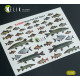 Kelik Ka35001 1/35 River Fish Set Type 1 3d Decal For Dioramas