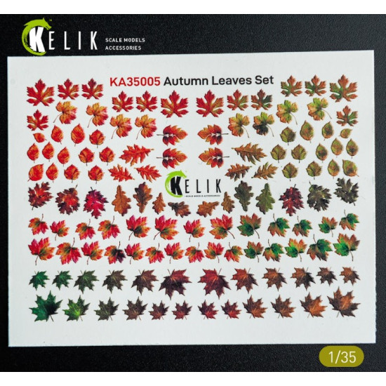 Kelik Ka35005 1/35 Autumn Leaves Set 1 Decal For Dioramas
