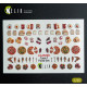 Kelik Ka35008 1/35 Food Set Type 1 3d Decal For Dioramas
