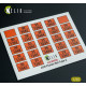Kelik Ka35010 1/35 Adr Plates Set Type 2 Decal For Models