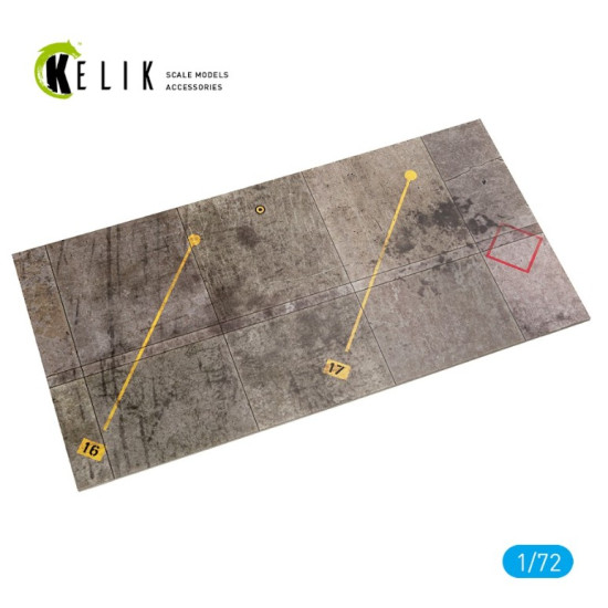 Kelik Ks72115 1/72 Eggebek Air Base Acrylic 3 Mm 180 / 357 Mm 210 G
