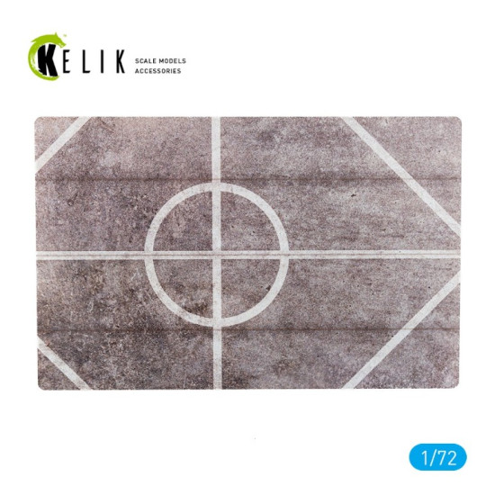 Kelik Ks72119 1/72 Ukrainian Border Guard Helipad Zmiyinyy Island Acrylic 3 Mm 180/280 Mm 170g