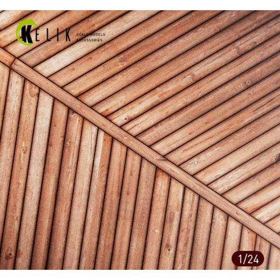 Kelik Ks24015 1/24 Wooden Bridge Ostland Bridge 1943 Base Acrylic 3mm 280/180mm 170g