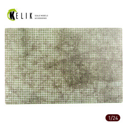 Kelik Ks24016 1/24 Parking Grid Grass Base Acrylic 3 Mm 280/180 Mm 170g