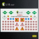 Kelik Ka35013 1/35 Cargo Information Plates Set 2 Decal For Models