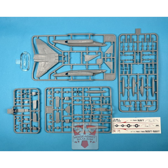 Sova Model 14005 1/144 F4h-1 Phantom Plastic Model Kit