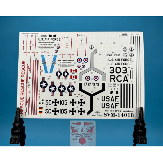 Sova Model 14018 1/144 Hu-16b Albatross Usa Canada Deutschland Plastic Model Kit