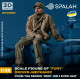 Spalah Sp33935 1/35 Mechanic-driver Of Fury From The Series Best Job I Ever Had