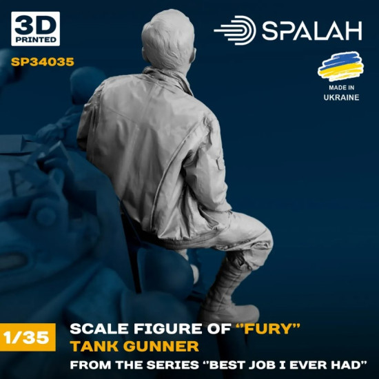 Spalah Sp34035 1/35 Tank Gunner Of Fury From The Series Best Job I Ever Had