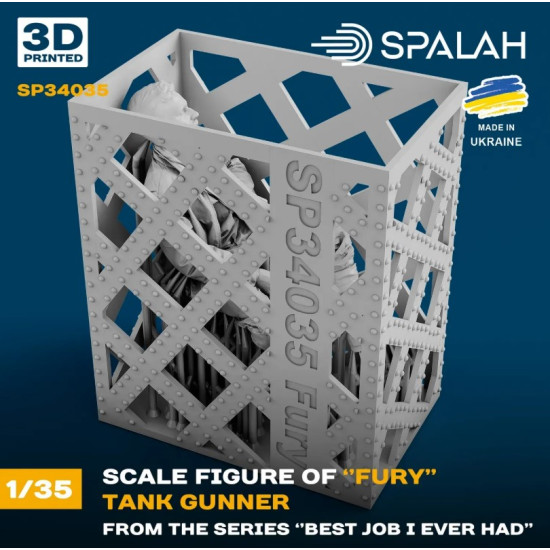 Spalah Sp34035 1/35 Tank Gunner Of Fury From The Series Best Job I Ever Had