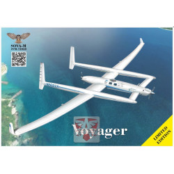 Sova Model 72058 1/72 Model 46 Voyager Plastic Model Kit