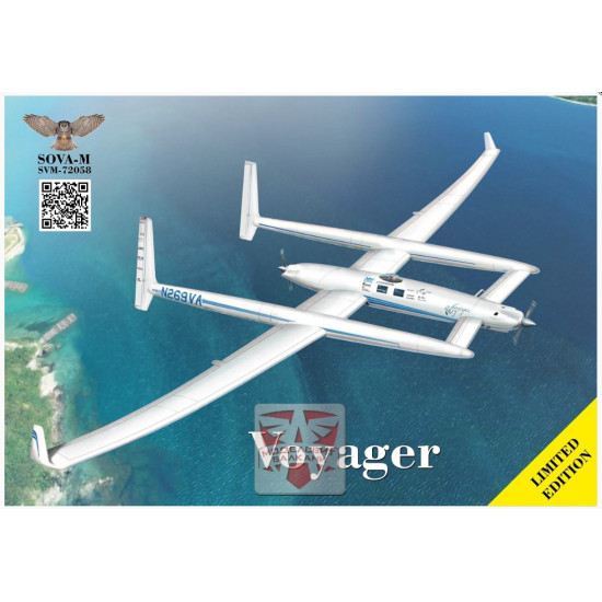 Sova Model 72058 1/72 Model 46 Voyager Plastic Model Kit