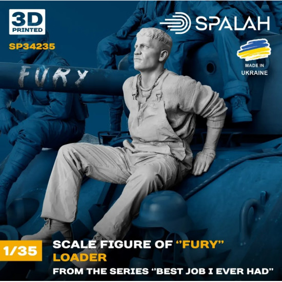 Spalah Sp34235 1/35 Figure Loader Of Fury From The Series Best Job I Ever Had