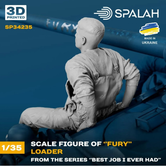 Spalah Sp34235 1/35 Figure Loader Of Fury From The Series Best Job I Ever Had