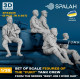 Spalah Sp34635 1/35 Set Of 5 Figures Best Job I Ever Had