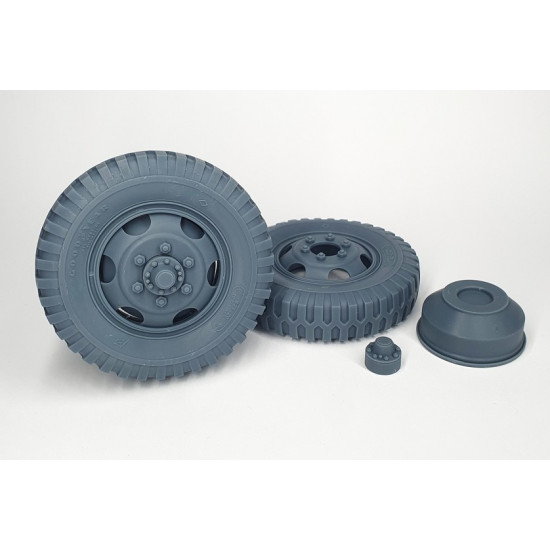 Pimp My Miniatures 16s-066 1/16 M3 Halftrack Early Front Wheels Weighted Type 1