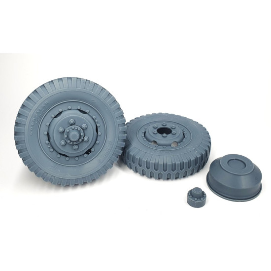 Pimp My Miniatures 16s-069 1/16 M3 Halftrack Front Wheels Weighted Type 1