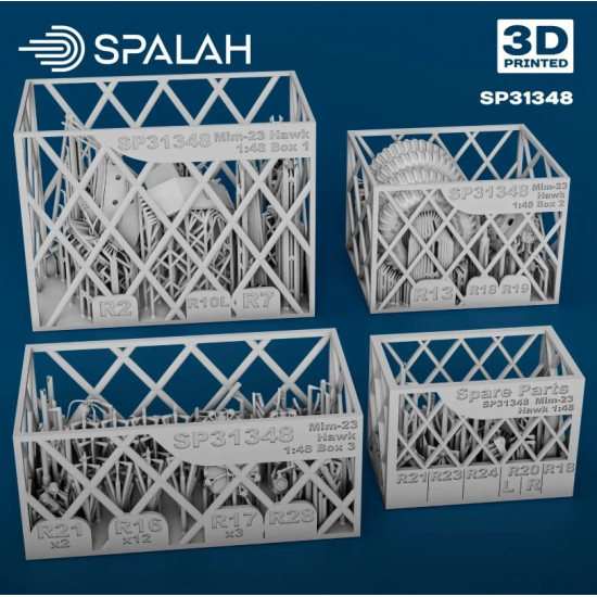 Spalah Sp31348 1/48 Scale Model American Air-defense System Mim-23 Hawk