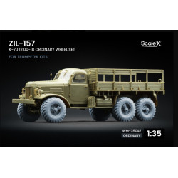 Scalex Wm-35047 1/35 Zil-157 K-70 Ordinary Wheel Set For Trumpeter