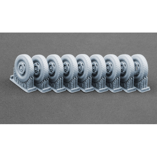 Scalex Ww-35010 1/35 Sd Kfz 234 Puma V1 Ordinary Wheel Set For Dragon Miniart Rfm Italeri Ak Interactive