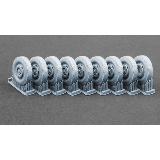 Scalex Ww-35010w 1/35 Sd Kfz 234 Puma V1 Weighted Wheel Set For Dragon Miniart Rfm Italeri Ak Interactive