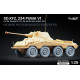 Scalex Ww-35010w 1/35 Sd Kfz 234 Puma V1 Weighted Wheel Set For Dragon Miniart Rfm Italeri Ak Interactive
