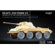 Scalex Ww-35011 1/35 Sd Kfz 234 Puma V2 Ordinary Wheel Set For Dragon Miniart Rfm Italeri Ak Interactive