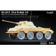 Scalex Ww-35012 1/35 Sd Kfz 234 Puma V3 Ordinary Wheel Set For Dragon Miniart Rfm Italeri Ak Interactive