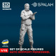 Spalah Sp26272 1/72 Set Of Figures Nato Support Personel