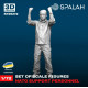 Spalah Sp26272 1/72 Set Of Figures Nato Support Personel