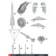 Spalah Sp31372 1/72 Scale Model American Air-defense System Mim-23 Hawk