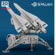 Spalah Sp31372 1/72 Scale Model American Air-defense System Mim-23 Hawk