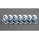 Scalex Wm-48001w 1/48 Ural-4320 Oi-25 Weighted Wheel Set For Zimi Model