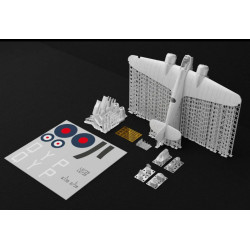 Metallic Details Mdr14460 1/144 Bristol Blenheim Aircraft 3d Printed Model Kit