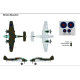 Metallic Details Mdr14462 1/144 Bristol Beaufort Mk.i Aircraft 3d Printed Model