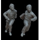White Stork Miniatures F72165 1/72 Figures Running Boys From Resin 3d Printed