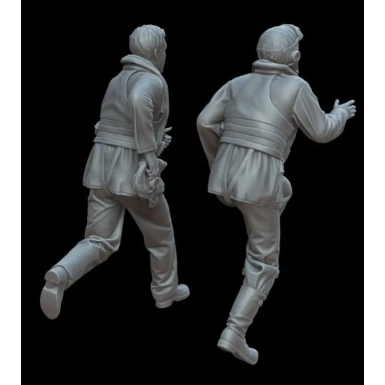 White Stork Miniatures F48023 1/48 Figures Alarm British Pilots During The Battle Of Britain From Resin 3d Printed