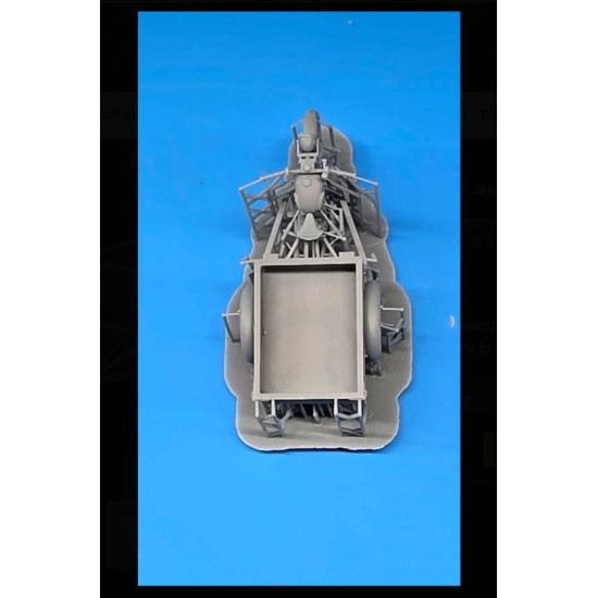 White Stork Miniatures M72020 1/72 Military Motocarro Benelli M36 From Resin 3d Printed