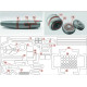 Metallic Details Mdm4831 1/48 B-58 Hustler Painting Masks Revell Monogram