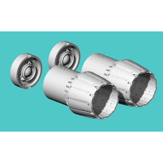 Rise144 Models Rm101 1/144 F-18c Exhaust Open Revell/Academy