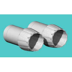 Rise144 Models Rm72029 1/72 F-18 E/F/G Exhaust Open Hasegawa