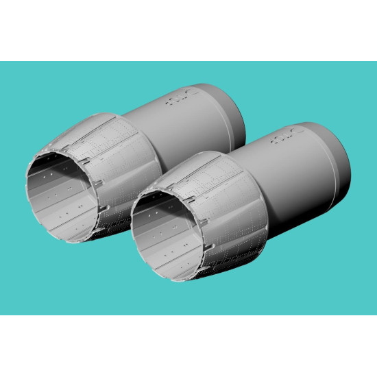 Rise144 Models Rm72030 1/72 F-18 C Exhaust Open Academy