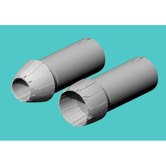 Rise144 Models Rm72033 1/72 F-14d Exhaust Mix Open/Close Tamiya