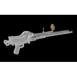 Metallic Details Mdr48308 1/48 Mg 81z Aircraft Machine Gun 4 Pcs