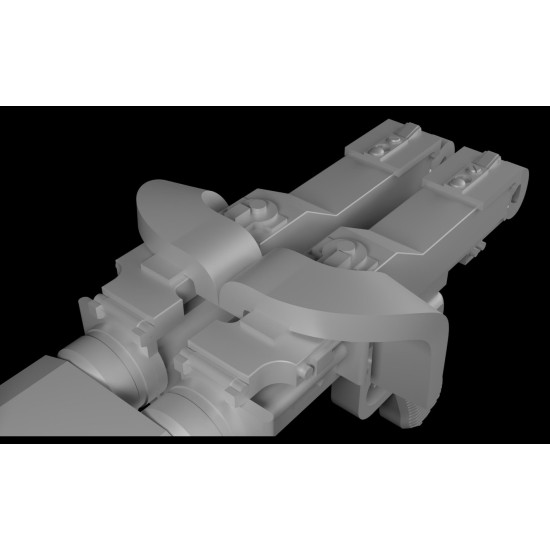 Metallic Details Mdr48308 1/48 Mg 81z Aircraft Machine Gun 4 Pcs