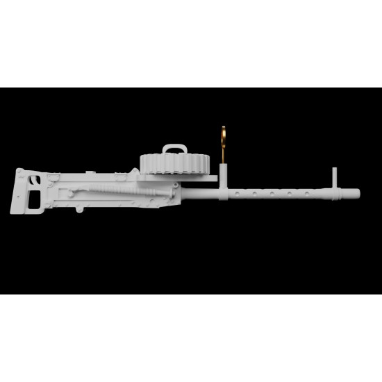 Metallic Details Mdr48316 1/48 Vickers F Aircraft Machine Gun 4 Pcs