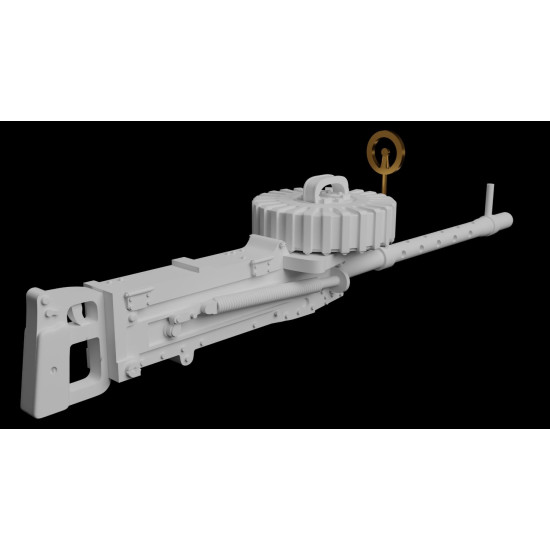 Metallic Details Mdr48316 1/48 Vickers F Aircraft Machine Gun 4 Pcs