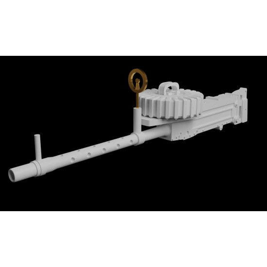 Metallic Details Mdr48316 1/48 Vickers F Aircraft Machine Gun 4 Pcs